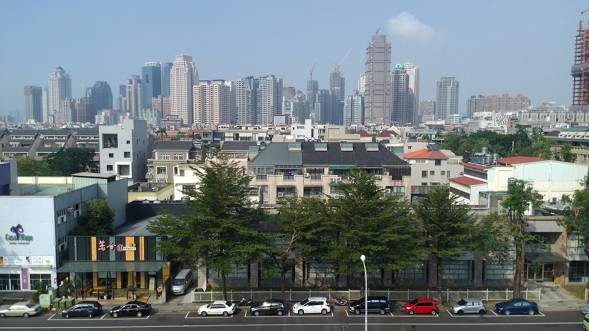 Taichung city skyline